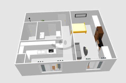 1-izbový byt / 37m2 / Žilina - Vlčince
